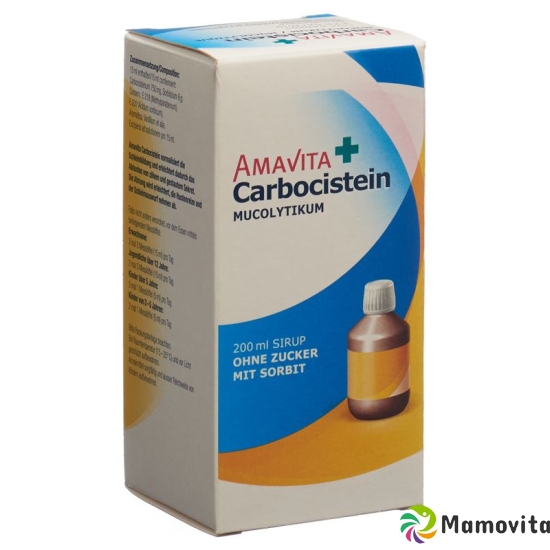 Amavita Carbocistein 750mg/15ml (neu) Flasche 200ml buy online