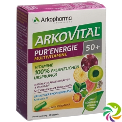 Arkovital Pur'Energie 50+ Multivitamine Kapseln Dose 60 Stück