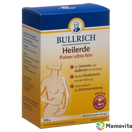 Bullrich Heilerde Pulver Ultrafein 500g buy online