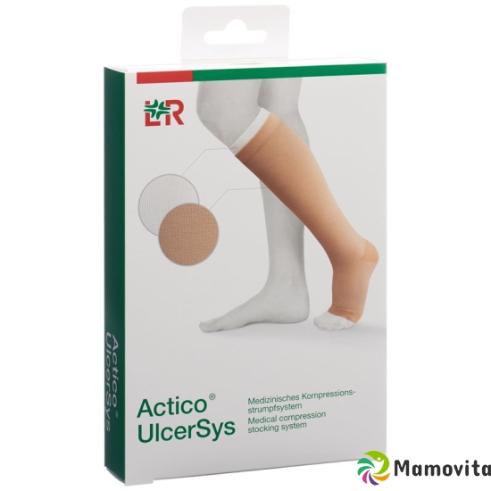 Actico Ulcersys Kompressionsstr S Stand Sand/wei buy online