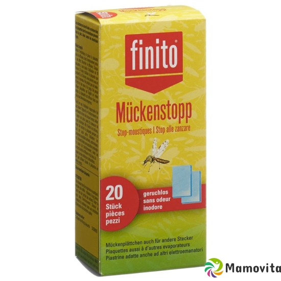 Finito Mückenstopp Plaettchen 20 Stück buy online