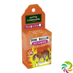 Natur Compagnie Bouillon Ingwer&pfeff Bio 10x 5g