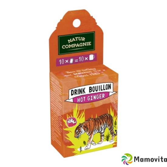 Natur Compagnie Bouillon Ingwer&pfeff Bio 10x 5g buy online