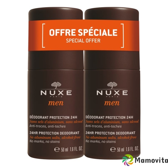 Nuxe Men Duo Deodorant 2x 50ml buy online