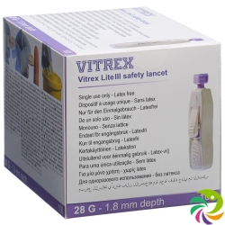 Vitrex Lite Iii Safety Einmalstechhilf 28g 100 Stück