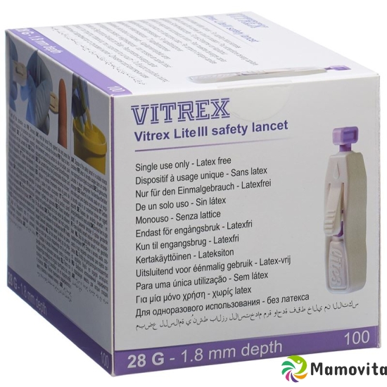 Vitrex Lite Iii Safety Einmalstechhilf 28g 100 Stück buy online