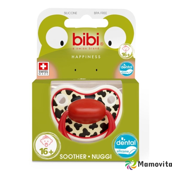 Bibi Nuggi Dental Happiness 16+ Ring Tiger Swiss Red buy online