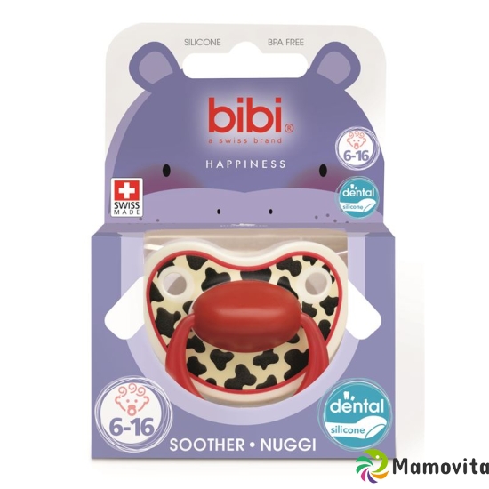 Bibi Nuggi Dental Happiness 6-16 Ring Tiger Swiss Red buy online