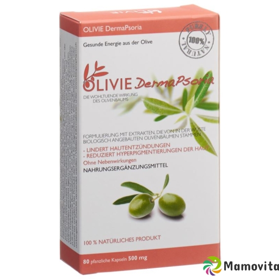 Olivie Dermapsoria 500mg Gelules Vegetale 80 Stück buy online