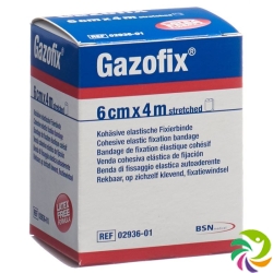 Gazofix Kohae Fixierbinde 6cmx4m Hautfarbig Latexfrei