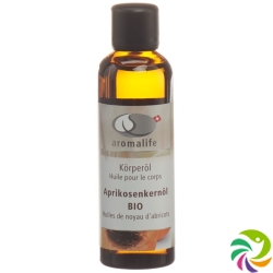 Aromalife Aprikosenkernöl Bio Flasche 75ml