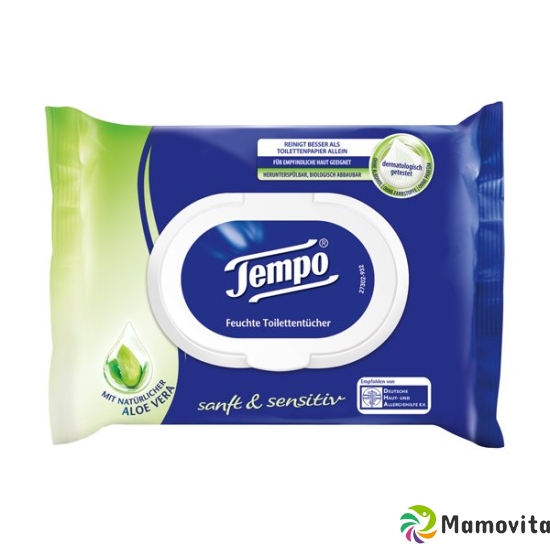 Tempo Feuchte Toilettentücher Sanft&sens 42 Stück buy online