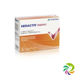 Veractiv Energy Brause Pulver Beutel 20 Stück