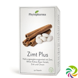 Phytopharma Zimt Plus Kapseln Dose 150 Stück