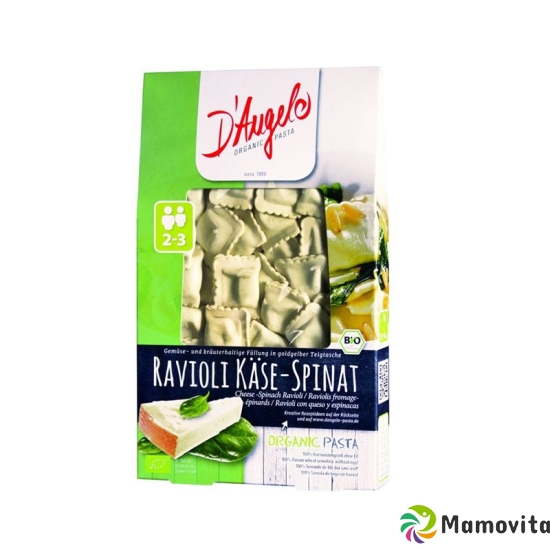 D'angelo Pasta Ravioli Käse-spinat Bio 250g buy online