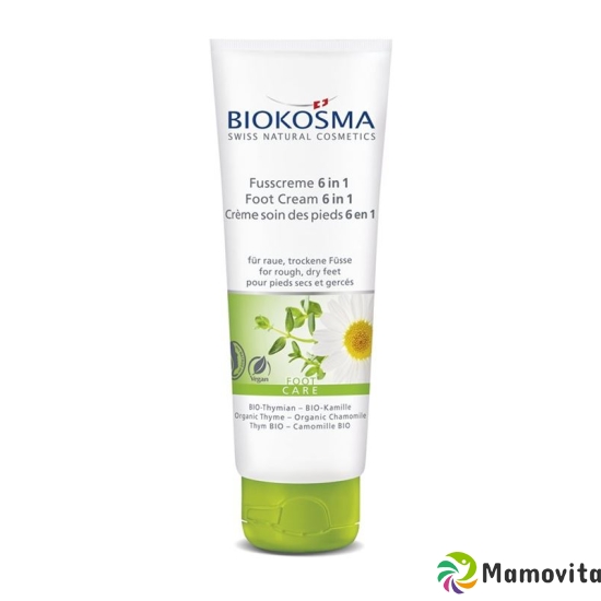 Biokosma Fusspflegecreme 6 In 1 Tube 75ml buy online