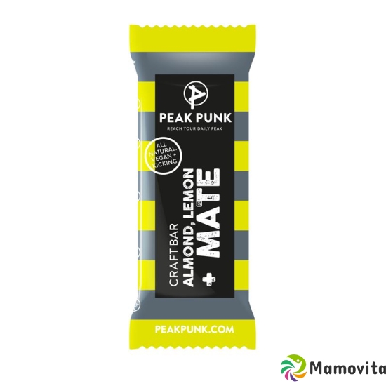 Peak Punk Bio Craft Bar Almond Lemon & Mate 38g buy online