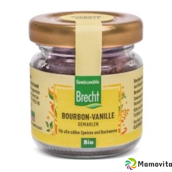 Brecht Bourbon-Vanille Gemahlen Bio Glas 15g buy online