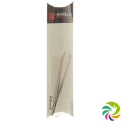 Herba Pinzette 7.5cm Goldspitze 5360