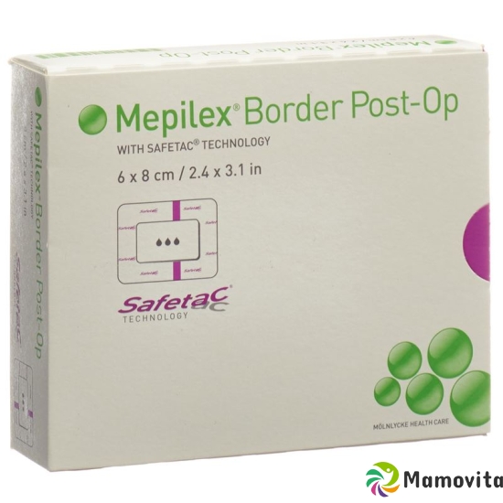 Mepilex Border Post OP 6x8cm 10 Stück buy online