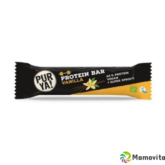 Purya! Vegan Protein-Riegel Vanilla Bio 40g buy online