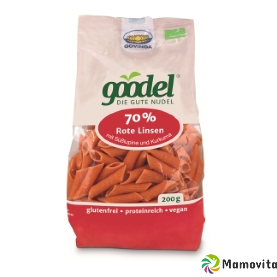 Govinda Goodel Penne Rote Linsen-Lupine Bio 250g buy online