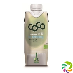 Dr Martins Coco Milk Zum Trinken Bio Tetra 330ml