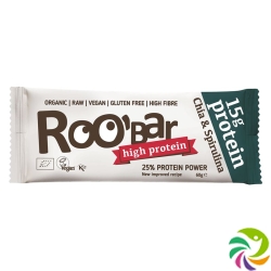 Roobar Protein-Riegel Chia&spirulina 60g