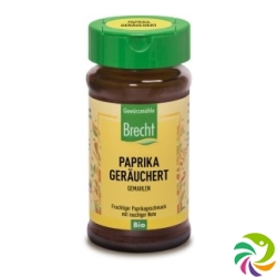 Brecht Paprika Geraeuchert Bio Glas 40g