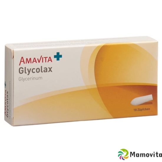 Amavita Glycolax Zäpfchen 18 Stück buy online