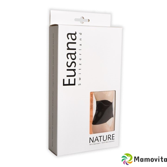 Eusana Kidney Warmer Anatomic 100% Silk S Black buy online