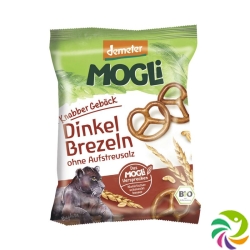 Mogli Brezel-Schlangen Demeter Beutel 50g