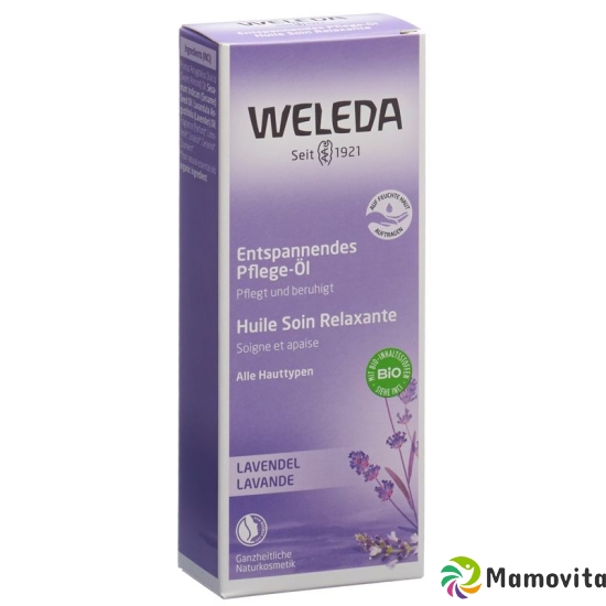 Weleda Lavender Relaxation Oil Glass Bottle 100ml buy online