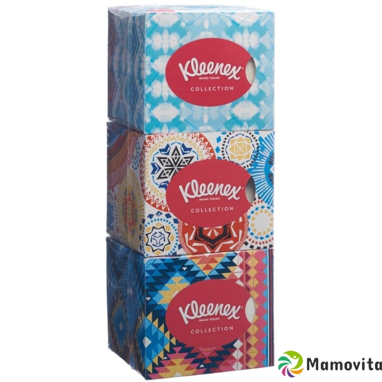 Kleenex Collection Kosmetiktue Wuerf Trio 3x 48 Stück buy online