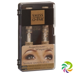 Smiss O Par Augenbrau- Wimpernf Prem Schw 2x 3ml