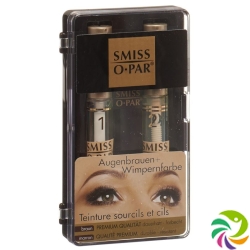 Smiss O Par Augenbrau- Wimpernf Prem Brau 2x 3ml