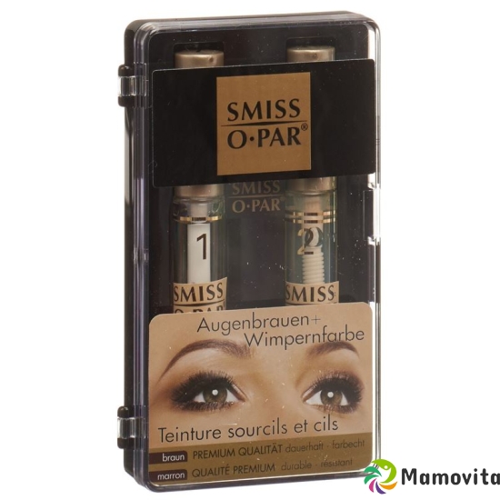 Smiss O Par Augenbrau- Wimpernf Prem Brau 2x 3ml buy online