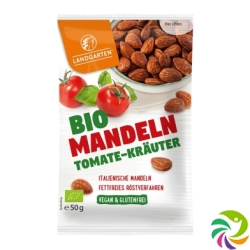 Landgarten Mandeln Tomaten-kräuter Bio 50g