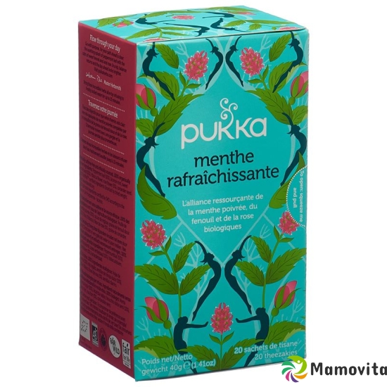 Pukka Menthe Rafraichissante The Bio Beutel 20 Stück buy online