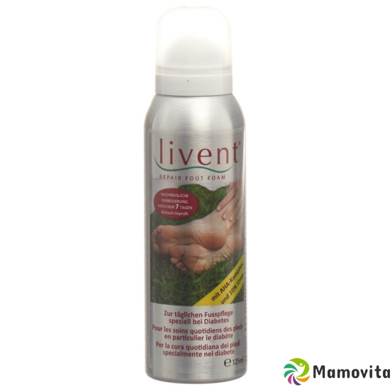 Livent Fusspflege Schaum Spray 125ml buy online