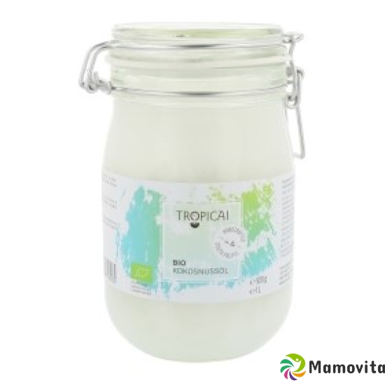 Tropicai Virgin Coconut Oil Bio Glas 1000ml buy online