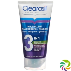 Clearasil Multitalent Waschcreme&peeling 150ml