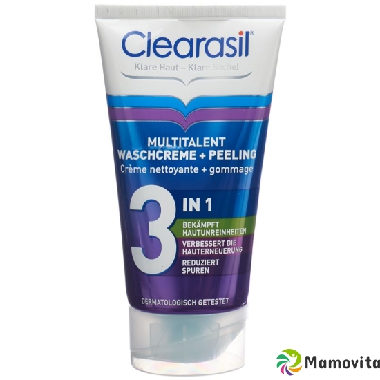 Clearasil Multitalent Waschcreme&peeling 150ml buy online