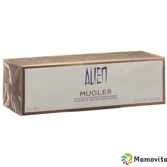 Mugler Alien Coffret Mini Bougies 3x 70g buy online