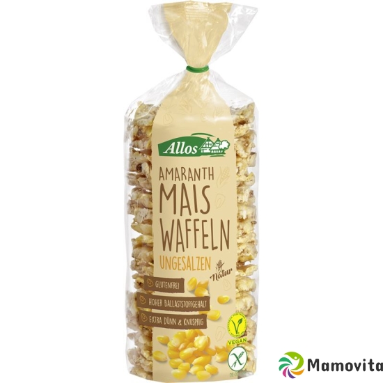 Allos Amaranth-Mais Waffel Bio Beutel 100g buy online