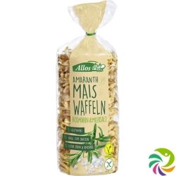 Allos Amaranth-Mais Waffel Rosma Meersa Bio 100g