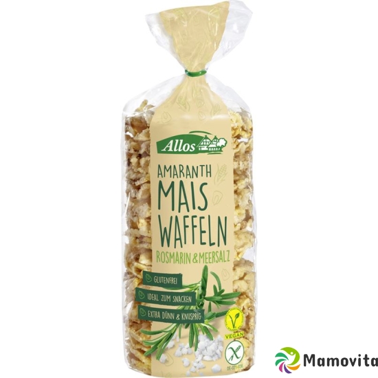 Allos Amaranth-Mais Waffel Rosma Meersa Bio 100g buy online