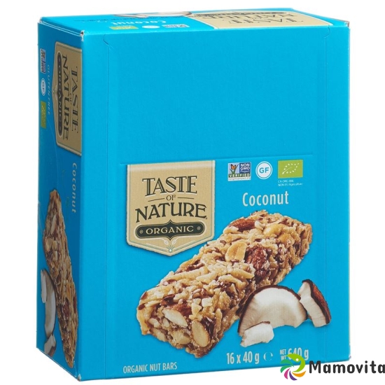 Taste Of Nature Riegel Coconut (neu) 16x 40g buy online