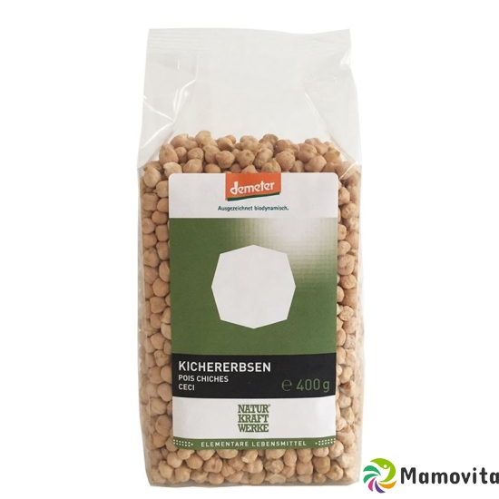 Naturkraftwerke Kichererbsen Ganz Demeter 400g buy online