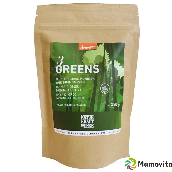 Naturkraftwerke 3 Greens Demeter 250g buy online